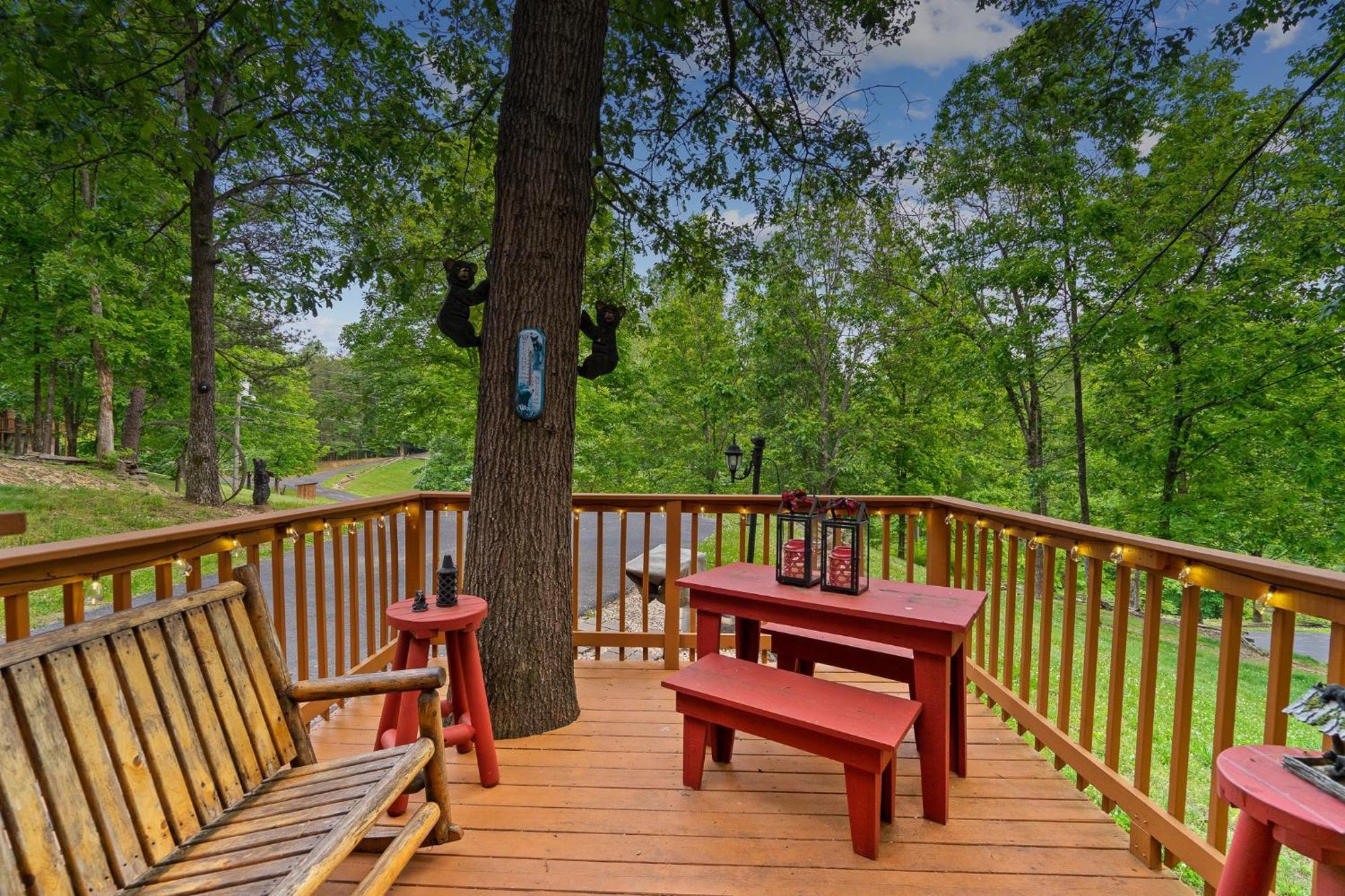 Cozy, Ada Accessible, Family Cabin With Hot Tub 세비어빌 외부 사진
