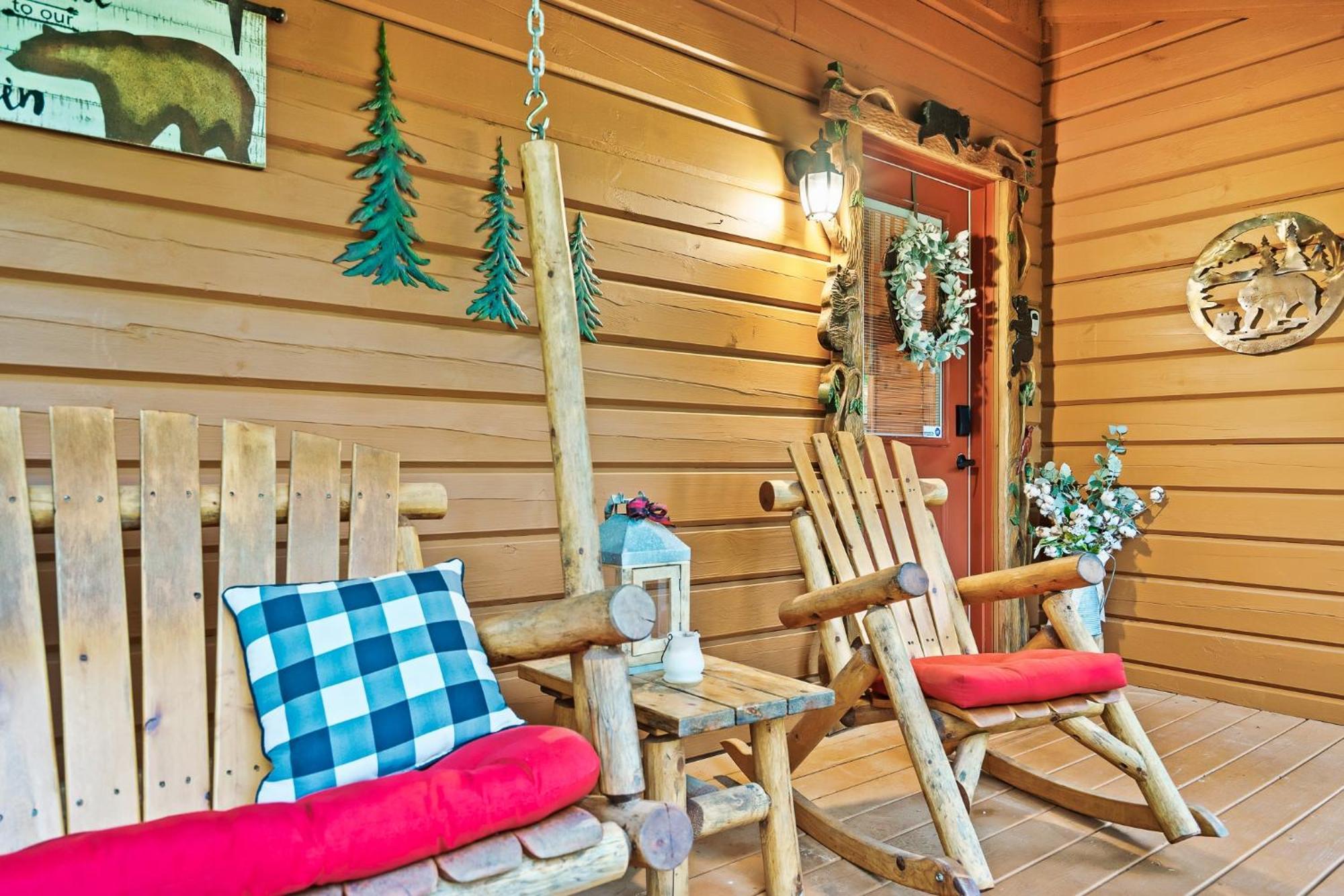 Cozy, Ada Accessible, Family Cabin With Hot Tub 세비어빌 외부 사진